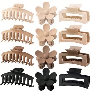12Pcs Hair Claw Clips